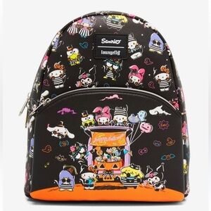 Sanrio x Loungefly Black Halloween Character Mini Backpack
